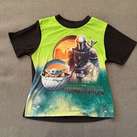 Star Wars Little Kid PJs - Mandolorian - Picture 2 of 4